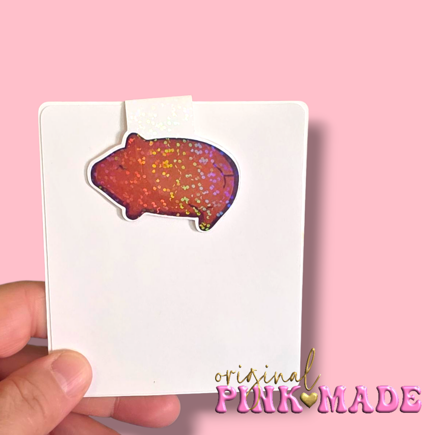 Puerquito Magnetic Bookmark