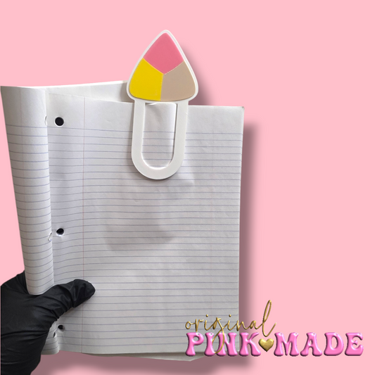 Tri-color Polvoron Jumbo Bookmark