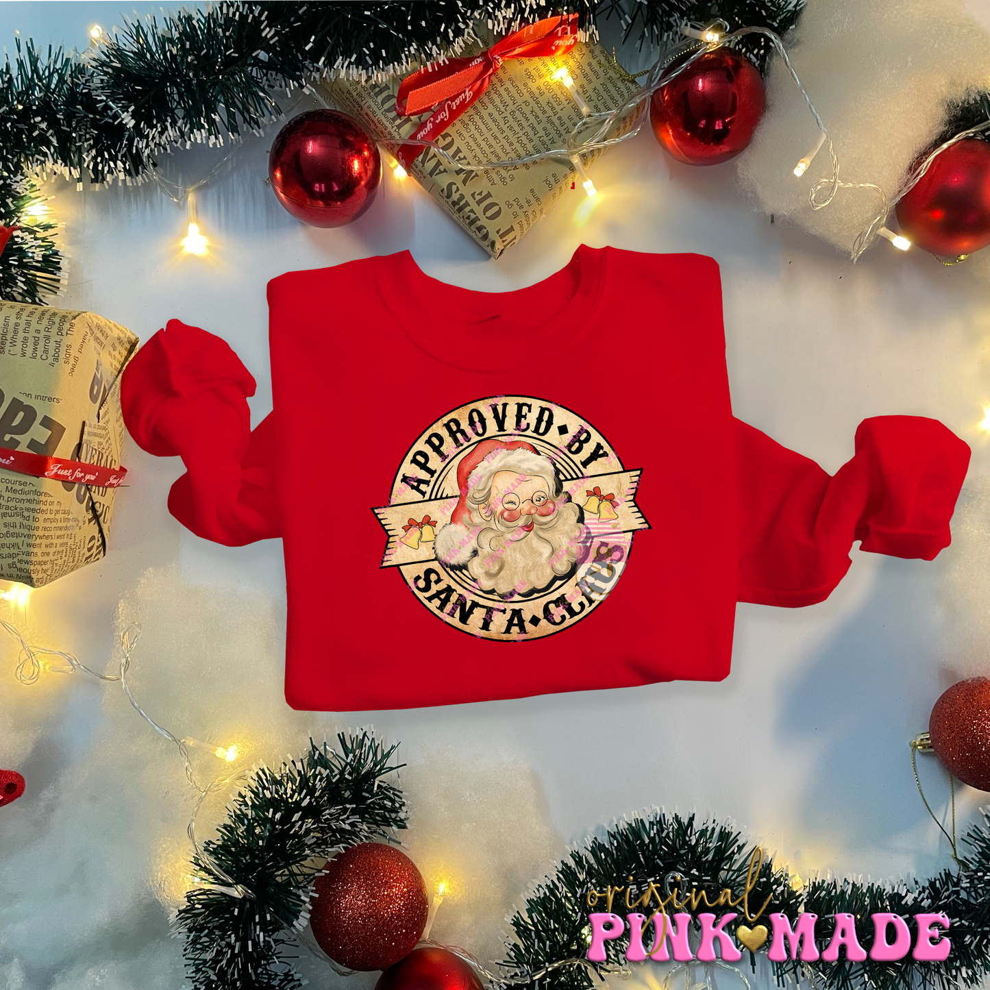 Approved By Santa Crew Neck