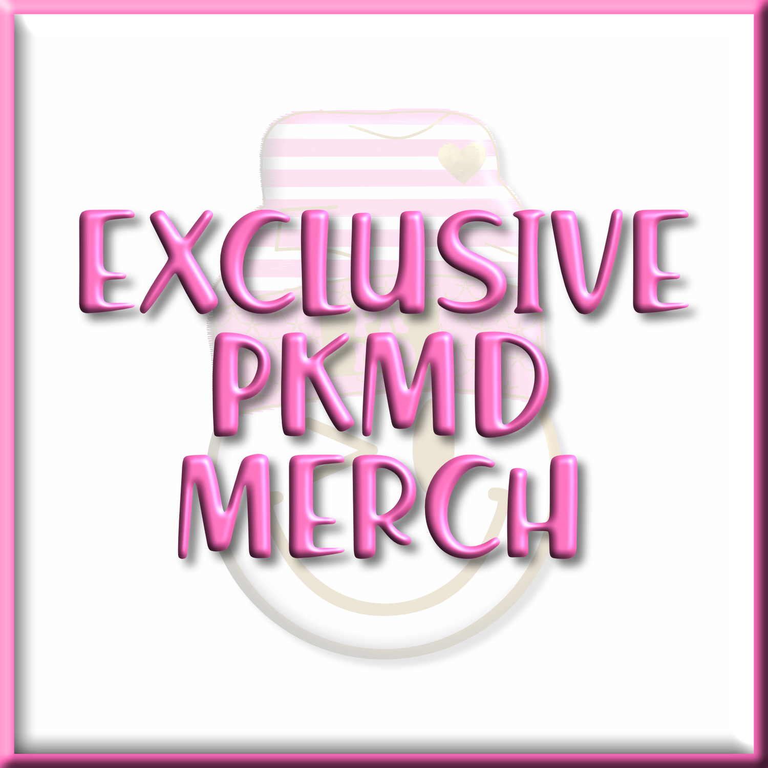EXCLUSIVE ORIGINAL PINK MADE MERCH