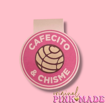 Cafecito & Chisme Magnetic Bookmark
