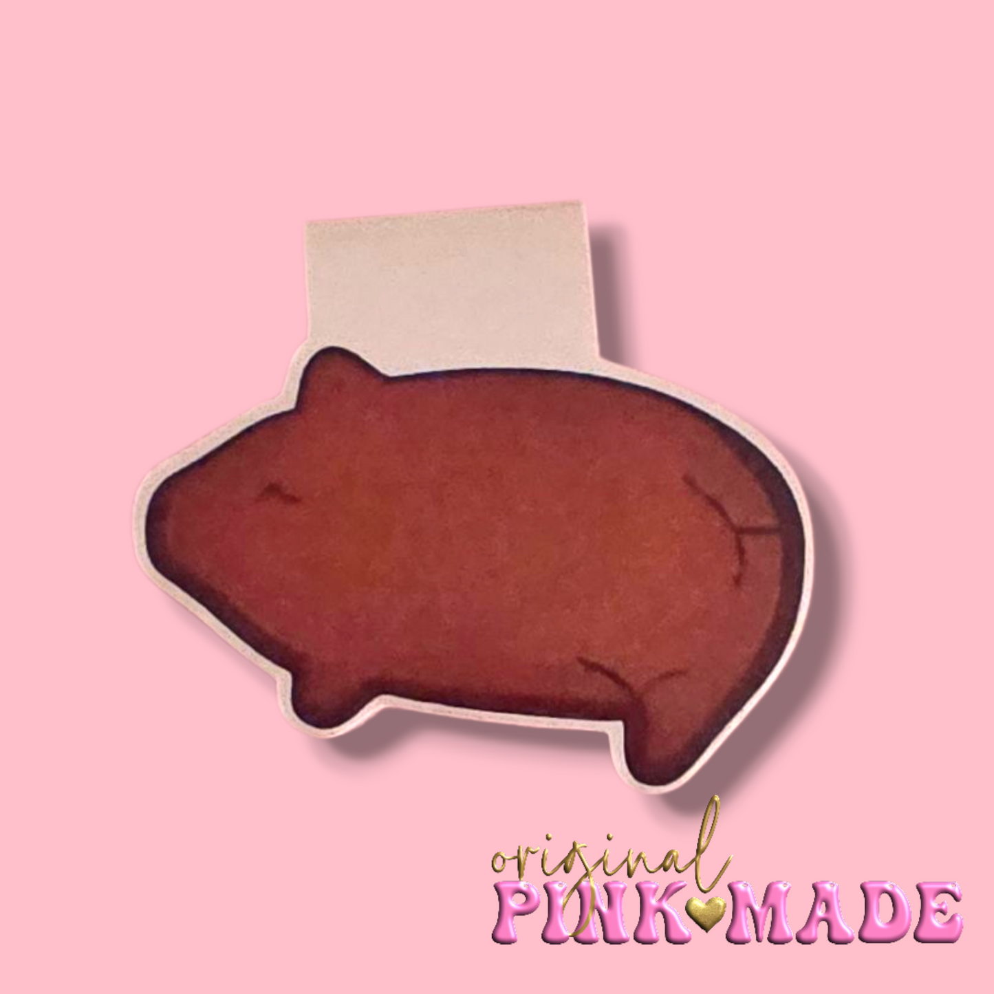 Puerquito Magnetic Bookmark