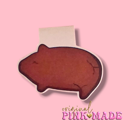 Puerquito Magnetic Bookmark