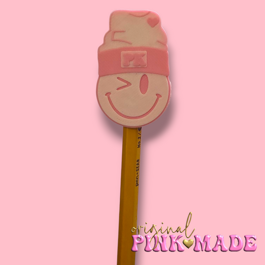 PKMD Smiley Pencil Topper