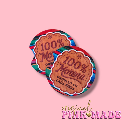 Morena & Proud Car Coaster