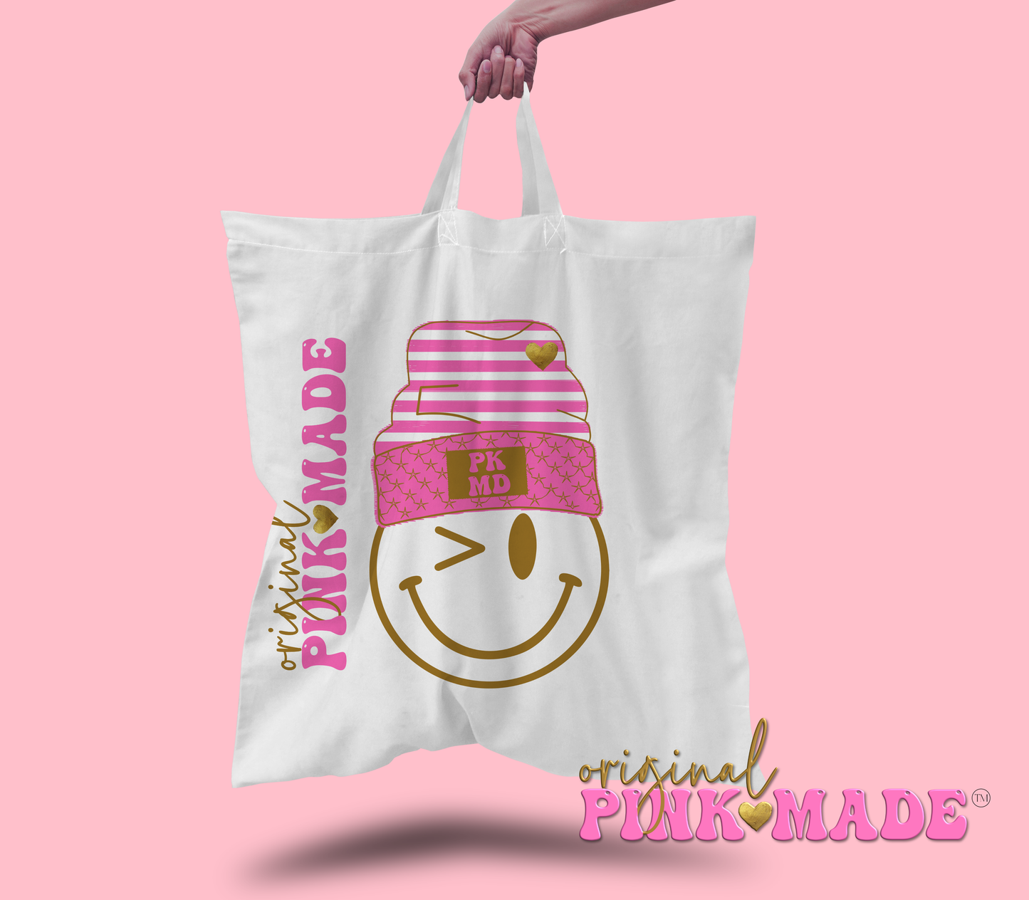 PKMD Smiley Tote Bag